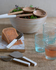 Σετ Σερβιρίσματος Τυριών από Mango Wood (Τυροκαλύπτρα & Εργαλεία Τυριού)