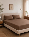Σετ Ύπνου από 100% Bamboo Coffee Brown