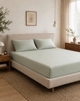Σετ Ύπνου από 100% Bamboo Sage Green